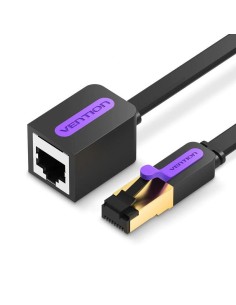 Cable Alargador De Red Rj45 Utp Vention Icbbh Cat.7 2m Negro