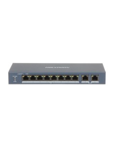 Switch Poe 8 Puertos 100mbps 2p Gigabit Rj45 Hikvision