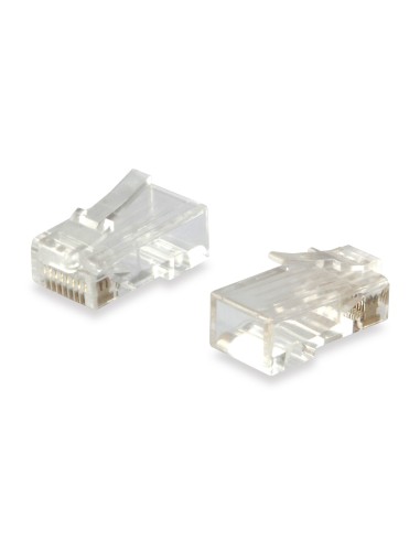 Kit 100 Conectores Rj45 Equip Categoria 6   121144