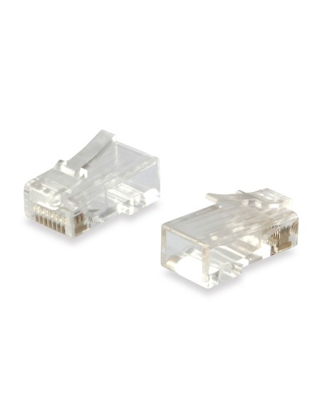 Kit 100 Conectores Rj45 Equip Categoria 6   121144