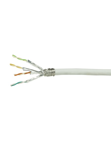 Logilink Bobina Cable De Red Cat7 S/ftp S-stp 100m Blanco Cpv0054