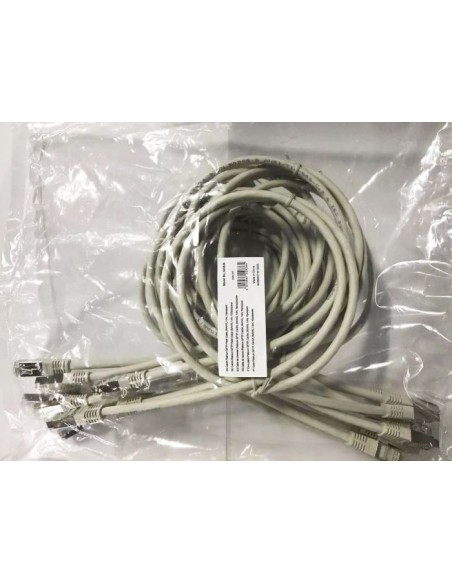 Equip Cable De Red Cat6a  10x/box S/ftp 2xrj45  1.0m  Gr Lszh