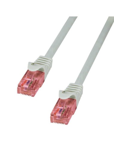 Logilink Latiguillo 1m Rj45 Cat 6 Utp Lszh Gris Cq2032u