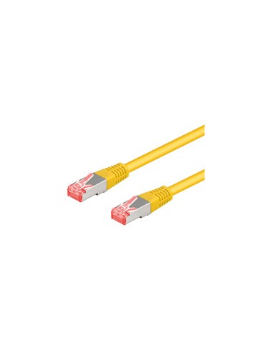 Latiguillo Cat 6, S/ftp, 25.00 M, Amarillo, Lszh