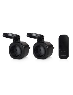 Set De Mini Enchufes Para Exterior Smartwares Sh4-99653...