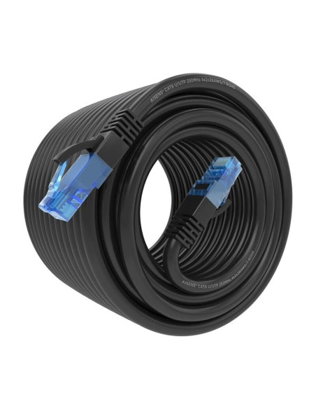 Aisens Cable De Red Rj45 Cat.6 Utp Awg26 Cca - 20m - Negro