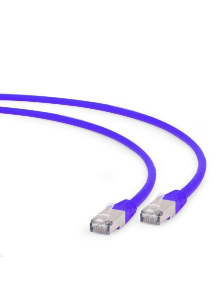 Gembird Cable De Red Rj45, Cat. 6a,ftp, Lszh, 1m, Purpura
