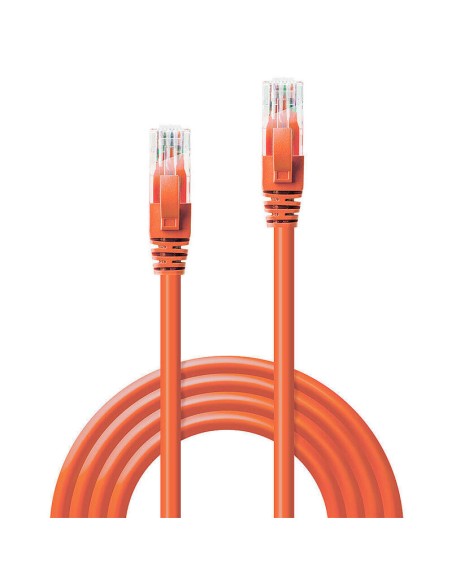 Lindy Cable De Red Cat6 U Utp Naranja 1.00m