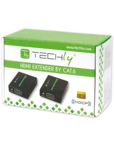 Extensor Hdmi Techly Mediante Cable De Red Cat5e / 6, 60 M 2