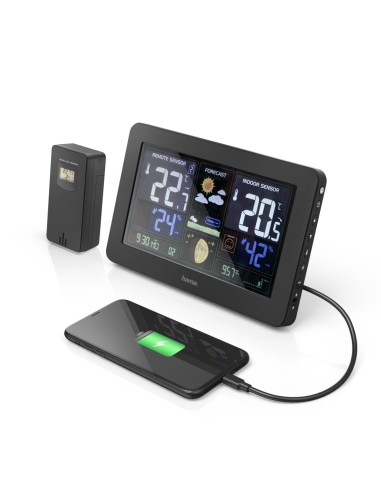 Estación Meteorológica Hama Premium Con Usb