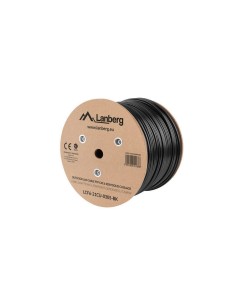 Lanberg Bobina Cable De Red Ftp Trenzado Exterior Cat. 6,...