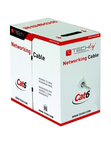 Techly Cable De Red U / Utp Cat6 Cable 305m Cca...