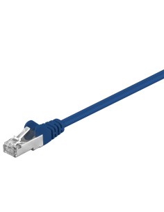 Goobay Cable De Red Cat5e  1,0m Azul  Sf/utp 2xrj45, Pvc,...