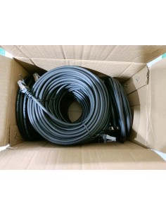 Pack 40 - Equip Cable De Red Cat6 S/ftp 2xrj45 1m Negro... 2