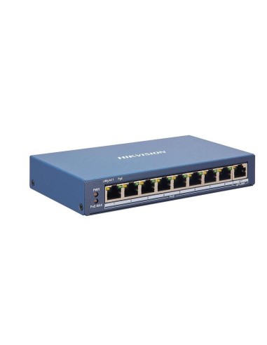 Switch Hikvision Ds-3e1309p-ei 8 Port Fast Ethernet Smart Poe