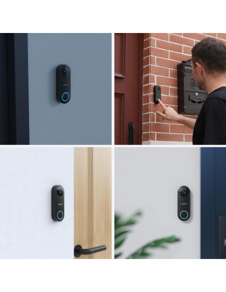 Timbre De Video Poe Con Cable Reolink D340p Smart 2k+ Con Timbre