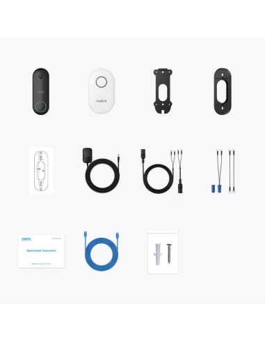 Timbre De Video Wifi Con Cable Reolink D340w...