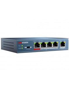 Switch No Administrado 10/100mbps 4 Puertos Poe + 1... 2