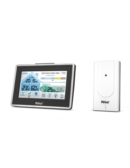 Mebus 01026 Estación Meteorológica Inalámbrica