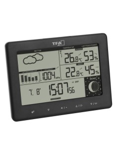 Tfa-dostmann Elements Negro Batería