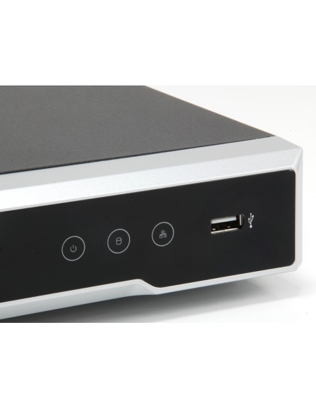Levelone Gemini Videograbador Nvr-0508 Nvr De Red Poe 8 Canales 8 Puertos Poe H.265 Hdmi