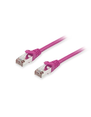 Equip Cable De Red Cat6a S Ftp 2xrj45 0.50m Lila Lszh