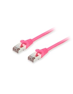 Equip Cable De Red Cat6a S Ftp 2xrj45 10.00m Rosa Lszh