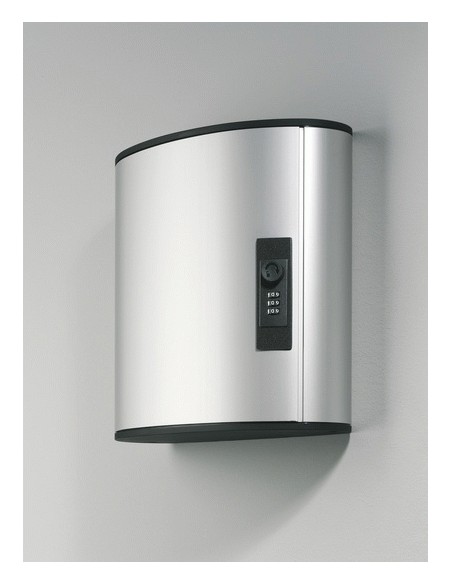 Caja De Llaves Durable Keyboxcode36 Cerradura De Combinación Plateada