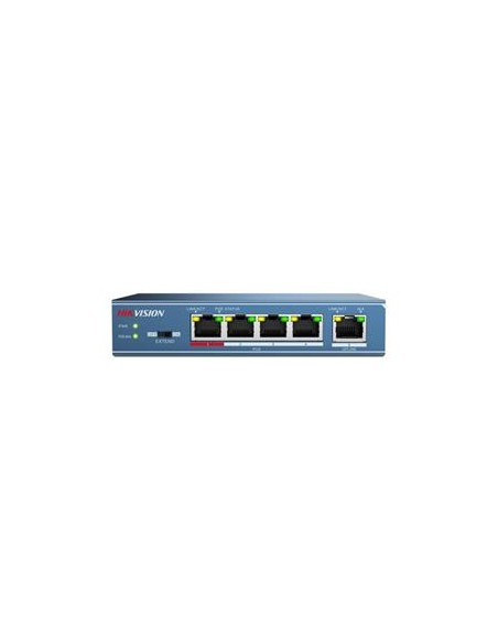 Switch Hikvision Poe 4-port L2 Unmanaged Ds-3e0105p-e