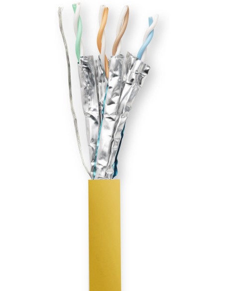 Vivolink Procat40 Cable De Red Amarillo 40 M Cat6a F/ftp [fftp]