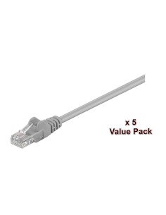 Microconnect Utp Cat5e 15m Grey Cable De Red Gris