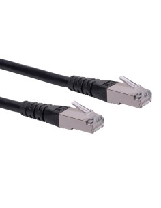 Roline Cat6, 0.3m Cable De Red Negro 0,3 M S/ftp [s-stp]...