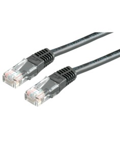 Roline 21.15.0535 Cable De Red Negro 1 M Cat5e U/utp...