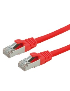 Value S/ftp Patch Cord Cat.6, Halogen-free, Black, 1m...