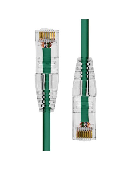Proxtend Slim U/utp Cat6 Lszh Awg 28 Green 4m