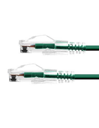 Proxtend Slim U/utp Cat6 Lszh Awg 28 Green 4m