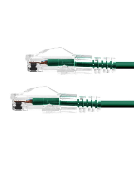 Proxtend Slim U/utp Cat6 Lszh Awg 28 Green 4m