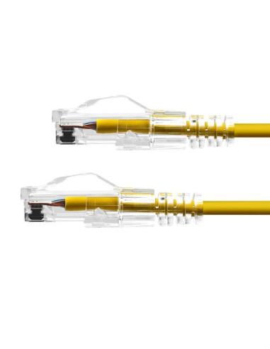 Proxtend Slim U/utp Cat6 Lszh Awg 28 Yellow 4m
