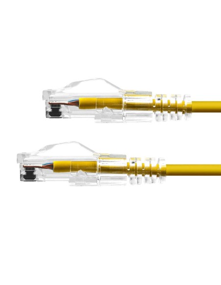 Proxtend Slim U/utp Cat6 Lszh Awg 28 Yellow 4m