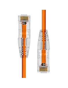 Proxtend Slim U/utp Cat6 Lszh Awg 28 Orange 3m 2