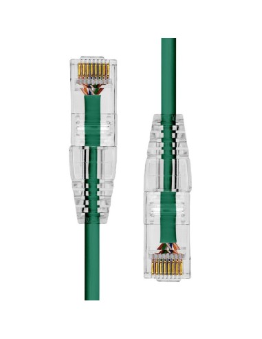 Proxtend Slim U/utp Cat6 Lszh Awg 28 Green 5m