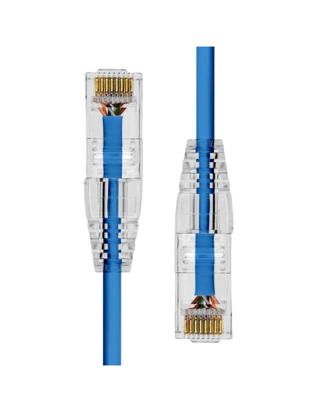 Proxtend Slim U/utp Cat6 Lszh Awg 28 Blue 0.75m