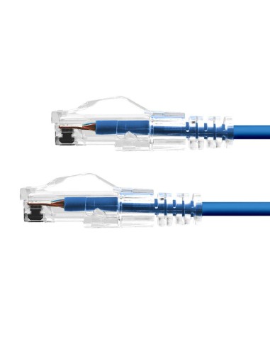 Proxtend Slim U/utp Cat6 Lszh Awg 28 Blue 0.75m