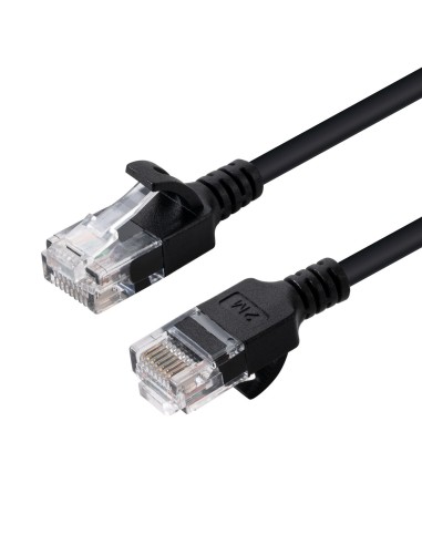 Microconnect V-utp6a075s-slim Cable De Red Negro 7,5 M Cat6a U/utp [utp]