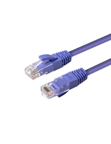 Microconnect Mc-utp6a20p Cable De Red Púrpura...