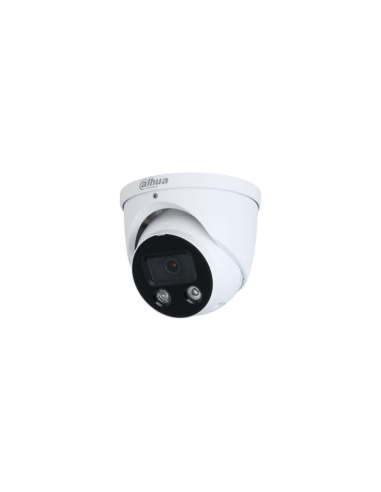 Cámara  (dh-ipc-hdw3849hp-as-pv-0280b-s5) Dahua Ip Turret 8mp Smart Dual Illumination Active Deterrence Tioc 3.0 Ip67 2.8mm