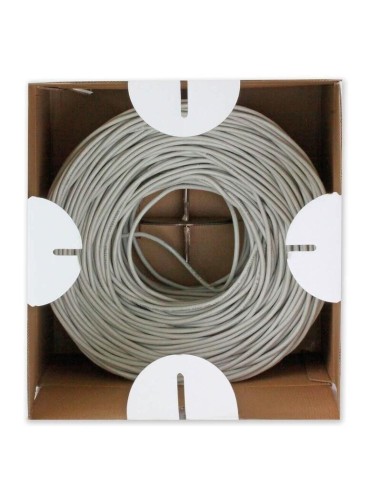 Cable Techly Itp-c6f-fl De Red Gris 305 M Cat6 F/utp (ftp)