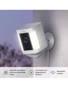 Amazon Ring Spotlight Cam Plus Plug-in Blanco 2