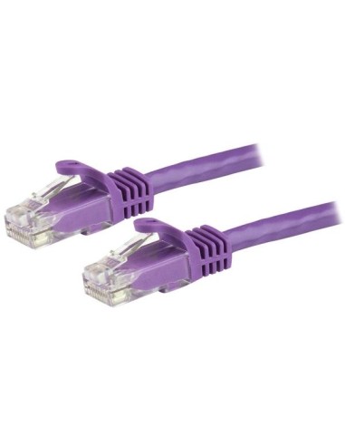 Cable De Red 15m Cat6 Prpura  Cabl Snagless Poe