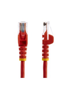 Cable De Red 0.5m Rojo Cat5e   Cabl Ethernet Sin Enganche 2